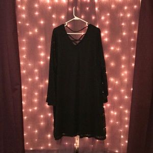 Long sleeve lace dress